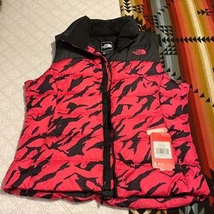North Face Nuptse women’s vest large